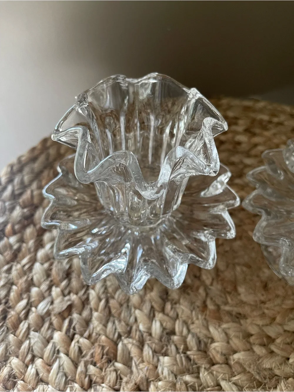 PartyLite elegant clear
